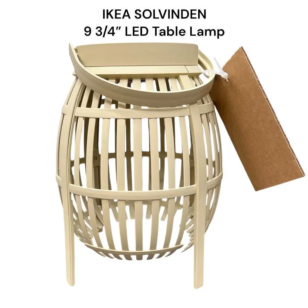 IKEA SOLVINDEN Led Table Lamp (Smaller Version) 9 1/2